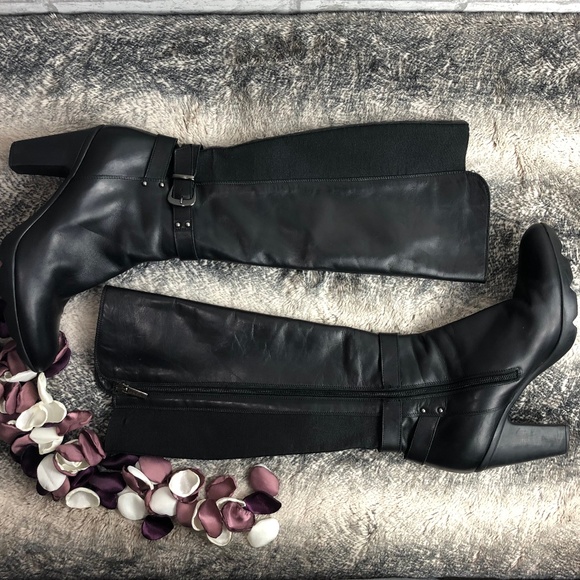 aquatalia wide calf boots